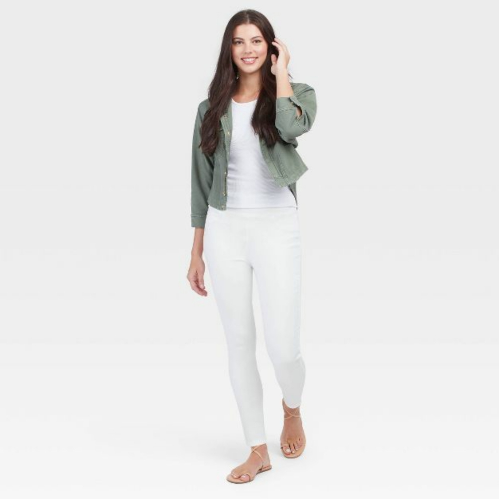 Assets by Spanx Womens Denim Skinny Denim